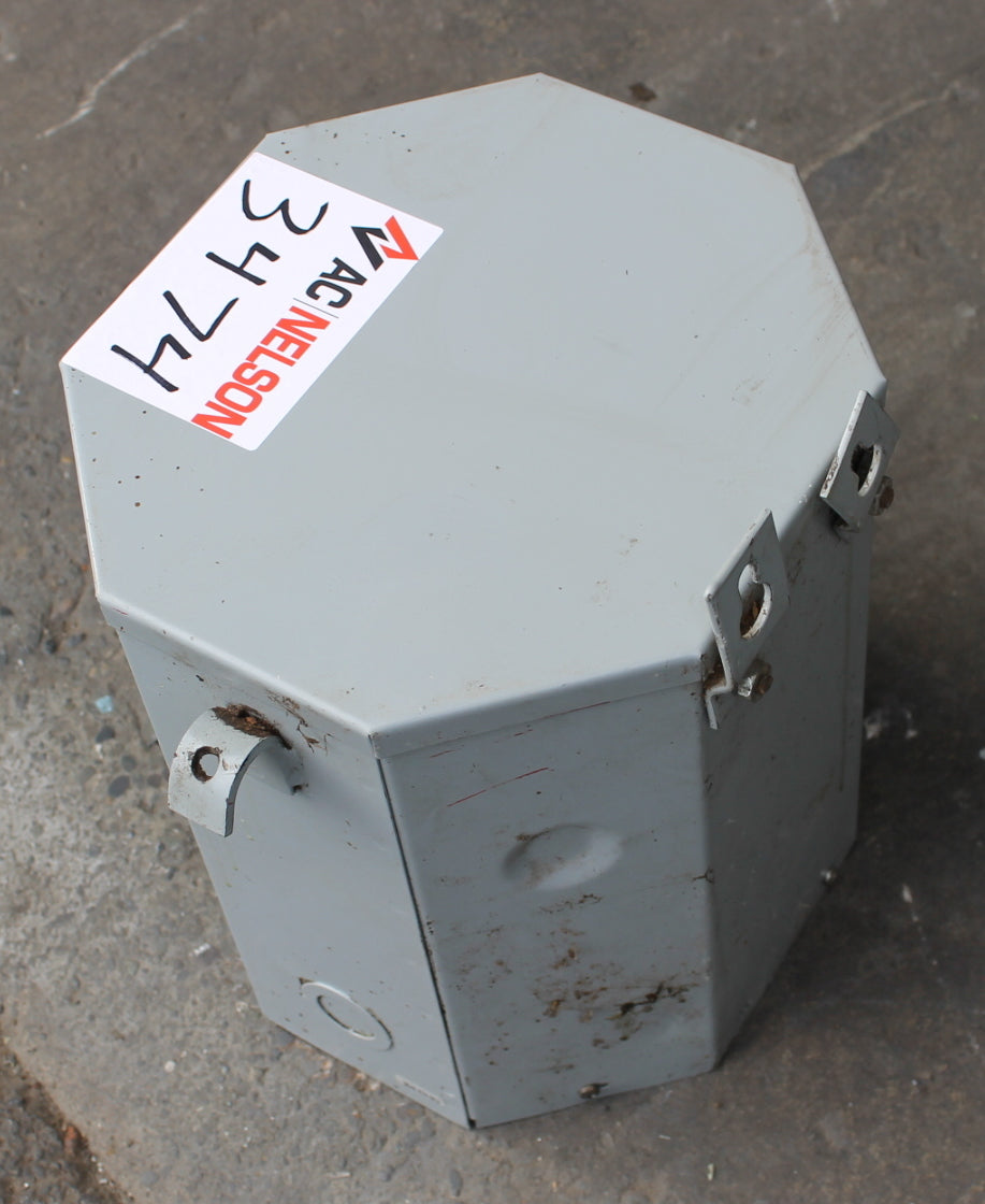 10 kVA ACME Reconditioned Transformer 240/480-120/240V Cat No T2-53516-3S SKU 3474