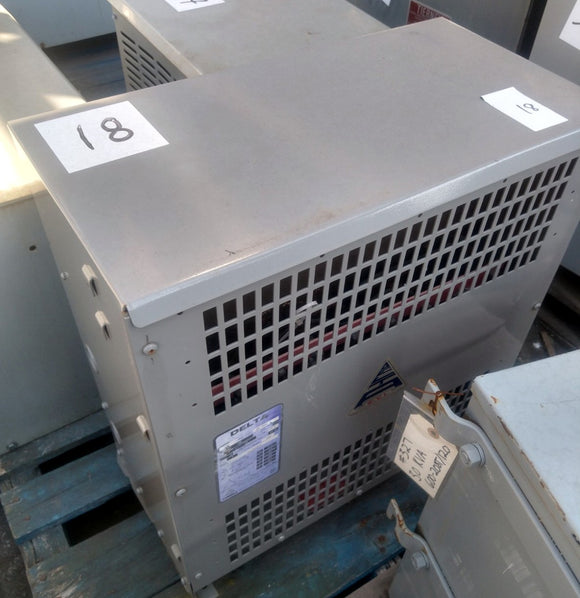 Transformer Delta 30 kVA 600-120/208 3-Phase ISO